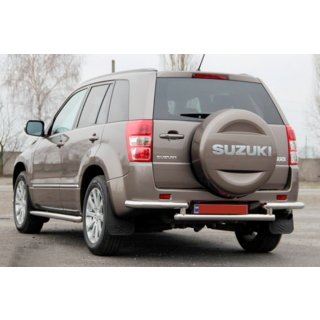Protector Trasero AK003-2 (Acero Inoxidable) Suzuki Grand Vitara 2005-2017 foto 1