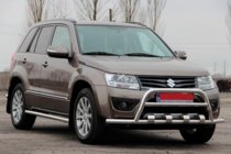 Suzuki Grand Vitara 2005-2017 Defensa Delantera ST-WT-15 (Acero Inoxidable) foto 3