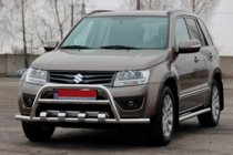 Suzuki Grand Vitara 2005-2017 Defensa Delantera ST-WT-15 (Acero Inoxidable) foto 2