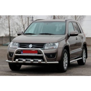 Defensa Delantera ST-WT-15 (Acero Inoxidable) Suzuki Grand Vitara 2005-2017 foto 2