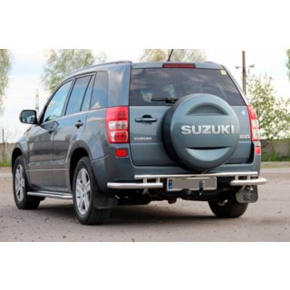 Protector Trasero AK005-3 (Acero Inoxidable) Suzuki Grand Vitara 2005-2017 foto 1