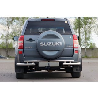 Protector Trasero AK005-3 (Acero Inoxidable) Suzuki Grand Vitara 2005-2017 foto 2
