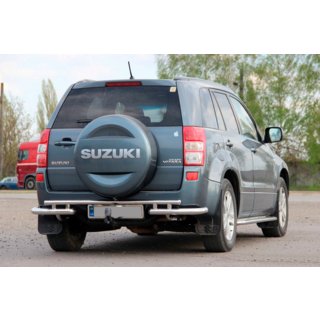 Protector Trasero AK005-3 (Acero Inoxidable) Suzuki Grand Vitara 2005-2017 foto 3