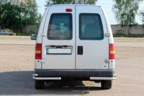 Citroen Jumpy 1996-2007 Esquinas traseras dobles AK003-doble (acero inoxidable) foto 3