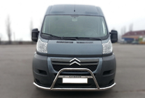 Citroen Jumper 2007-2025 Defensa Delantera ST019 (Acero Inoxidable) foto 1