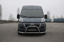Fiat Ducato 2006-2025 Defensa Delantera ST019 (Acero Inoxidable) foto 1