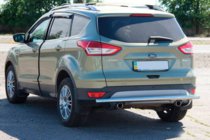 Ford Kuga/Escape 2013-2019 Barra Trasera AK002 (Acero Inoxidable) foto 3