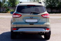 Ford Kuga/Escape 2013-2019 Barra Trasera AK002 (Acero Inoxidable) foto 2
