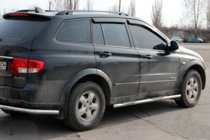 SsangYong Kyron 2005-2014 Barras Laterales BB002 (2 uds., Acero Inoxidable) foto 2