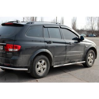Barras Laterales BB002 (2 uds., Acero Inoxidable) SsangYong Kyron 2005-2014 foto 2
