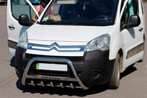 Citroen Berlingo 2008-2018 Defensa Delantera WT004 (Acero Inoxidable) foto 3