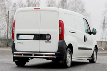 Fiat Doblo II 2010-2022 Barra Trasera AK002/1-Doble (Acero Inoxidable) foto 3