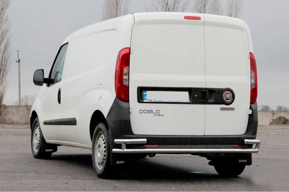 Opel Combo 2012-2018 Barra Trasera AK005/2-Doble (Acero Inoxidable) Foto 3