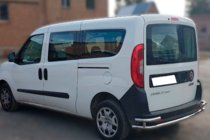Fiat Doblo II 2010-2022 Barra Trasera AK005/2-Doble (Acero Inoxidable) foto 3