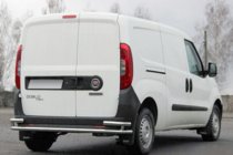 Fiat Doblo II 2010-2022 Barra Trasera AK005/2-Doble (Acero Inoxidable) foto 5