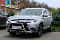 Mitsubishi Outlander 2012-2021 Defensa Delantera WT003 (Acero Inoxidable) foto 4