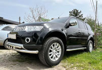 Mitsubishi Pajero Sport 2008-2015 Defensa Delantera ST015 (Acero Inoxidable) foto 2