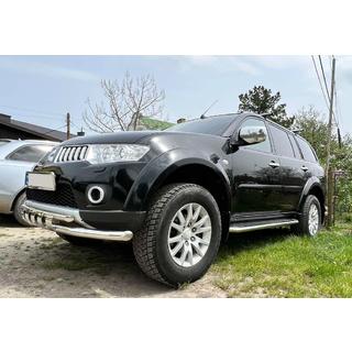 Defensa Delantera ST015 (Acero Inoxidable) Mitsubishi Pajero Sport 2008-2015 foto 2