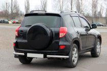 Toyota Rav 4 2006-2013 Esquinas traseras AK003 (2 uds., acero inoxidable) foto 3