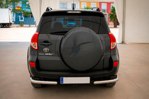 Toyota Rav 4 2006-2013 Esquinas traseras AK003 (2 uds., acero inoxidable) foto 2