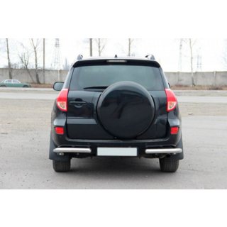 Esquinas traseras AK003 (2 uds., acero inoxidable) Toyota Rav 4 2006-2013 foto 4