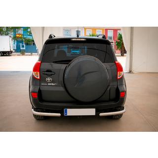 Esquinas traseras AK003 (2 uds., acero inoxidable) Toyota Rav 4 2006-2013 foto 2