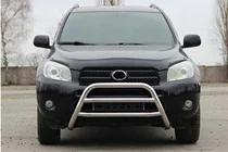 Toyota Rav 4 2006-2013 Defensa Delantera WT022 Acero Inoxidable foto 1