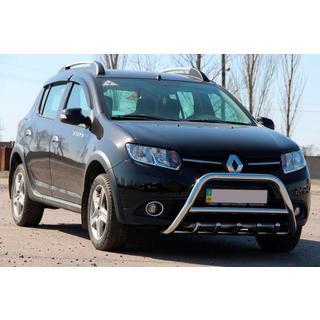 Defensa Delantera WT003 (Acero Inoxidable) Dacia Sandero 2013-2020 foto 3