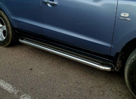Hyundai Santa Fe 2 2006-2012 Estribos Laterales Premium (2 uds., Acero Inoxidable) foto 1