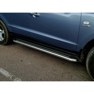 Estribos Laterales Premium (2 uds., Acero Inoxidable) Hyundai Santa Fe 2 2006-2012 foto 1