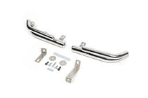 Hyundai Santa Fe 2 2006-2012 Esquinas traseras dobles AK003-Doble (acero inoxidable) foto 3