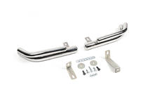 Hyundai Santa Fe 2 2006-2012 Esquinas traseras dobles AK003-Doble (acero inoxidable) foto 1