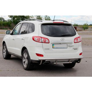 Barra Trasera AK002-2 (Acero Inoxidable) Hyundai Santa Fe 2 2006-2012 foto 2