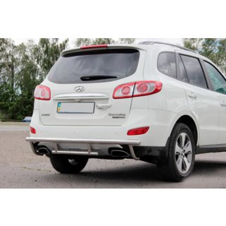 Barra Trasera AK002-2 (Acero Inoxidable) Hyundai Santa Fe 2 2006-2012 foto 1