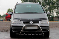 Volkswagen Sharan 1995-2010 Defensa Delantera WT004 Acero Inoxidable 60 mm foto 3