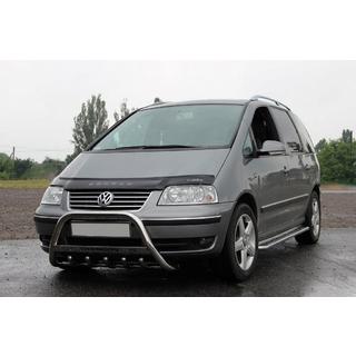 Defensa Delantera WT004 Acero Inoxidable Volkswagen Sharan 1995-2010 foto 1