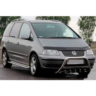 Defensa Delantera WT004 Acero Inoxidable Volkswagen Sharan 1995-2010 foto 2