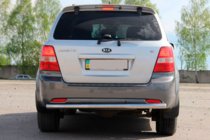Kia Sorento I BL 2002-2009 Barra Trasera AK002 (Acero Inoxidable) foto 1