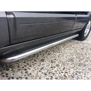 Estribos Laterales Premium (2 uds., Acero Inoxidable) Kia Sorento I BL 2002-2009 foto 2