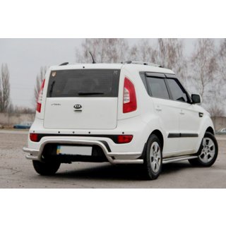 Protector Trasero AK007-2 (Acero Inoxidable) Kia Soul II 2013-2018 foto 4