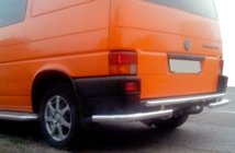 Volkswagen T4 Transporter 1990-2003 Barra Trasera AK003-2 (Acero Inoxidable) foto 3
