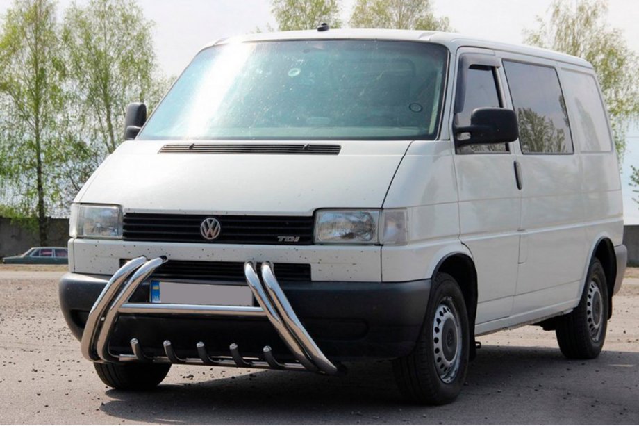 Volkswagen T4 Transporter 1990-2003 Defensa delantera Kelebek WT011 (acero inoxidable) Image