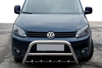Volkswagen Caddy 2010-2015 Defensa Delantera WT003 (60 mm, Acero Inoxidable) 50mm foto 1