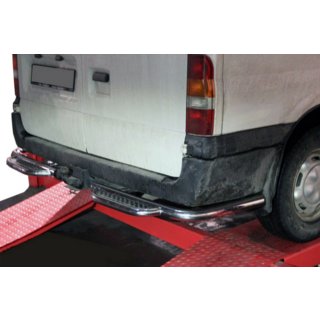 Estribo trasero de proteccion AK-Special (acero inoxidable) foto 4