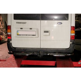 Estribo trasero de proteccion AK-Special (acero inoxidable) foto 1