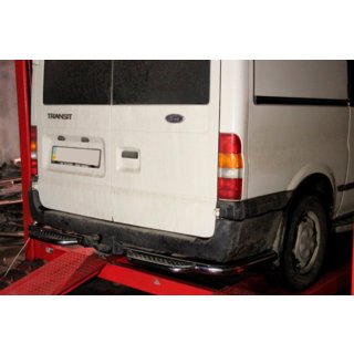 Estribo trasero de proteccion AK-Special (acero inoxidable) foto 2