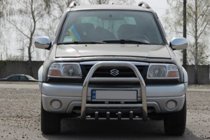 Suzuki Vitara 1998-2006 Defensa Delantera QT007 (Acero Inoxidable) foto 2