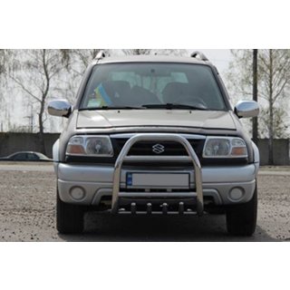 Defensa Delantera QT007 (Acero Inoxidable) foto 2