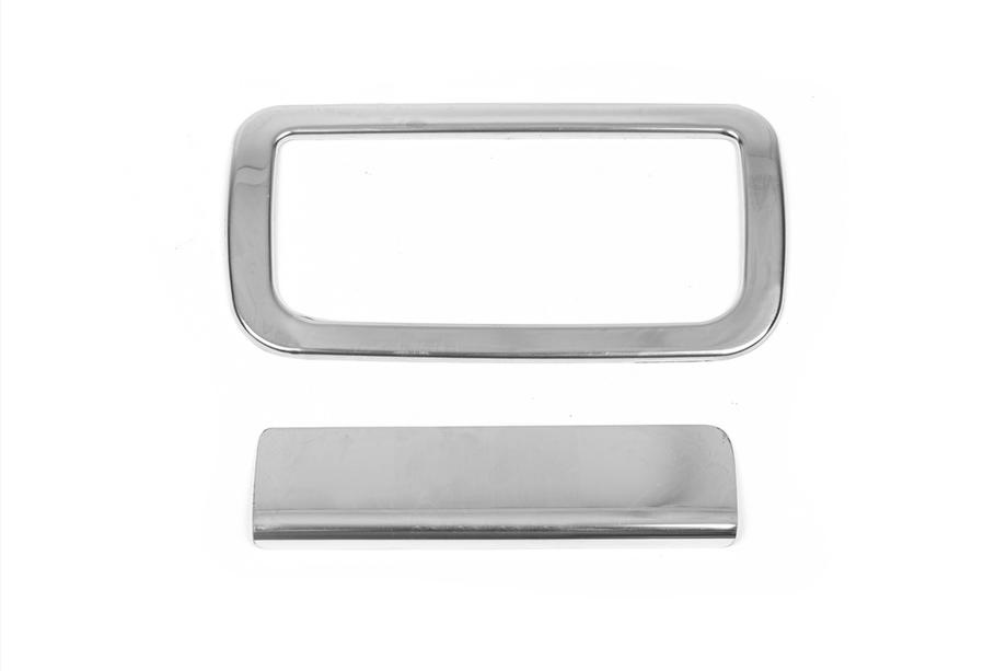 Volkswagen Amarok 2010-2022 Cubierta de Manija de Maletero Acero Inoxidable OmsaLine - Acero Inoxidable Italiano Foto 2