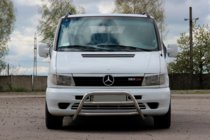 Mercedes Vito W638 1996-2003 Defensa Delantera WT022 (Acero Inoxidable) foto 1